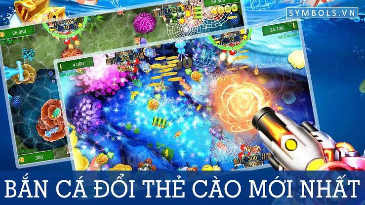 Bắn cá đổi thẻ cào là tựa game bạn có thể đổi thưởng sang thẻ điện thoại Bắn cá đổi thẻ cào là tựa game bạn có thể đổi thưởng sang thẻ điện thoại